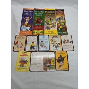 Lot Of (12) Munchkin Bookmark And Card Promos Steve Jackson Games